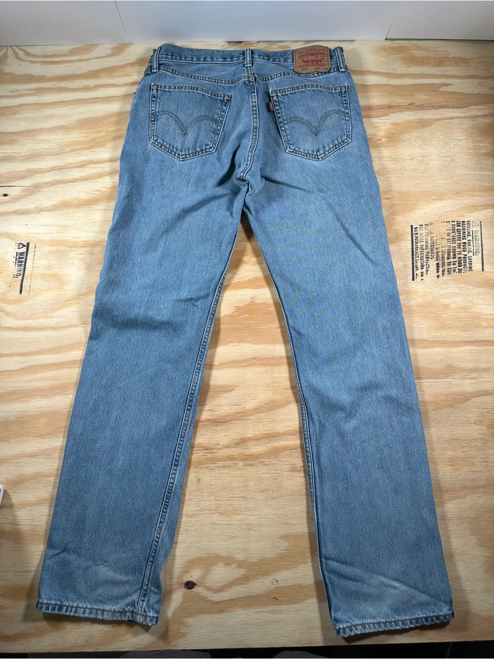Levi's Light Blue Straight-Leg Men's Jeans